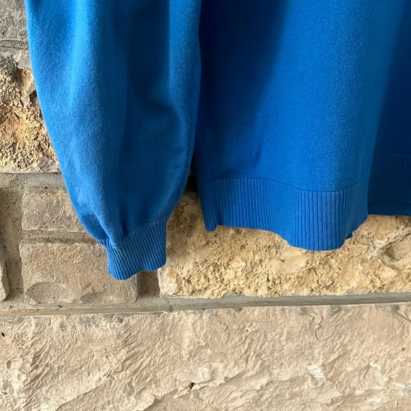 I•N•C International Concepts Pearl Embellished Pullover Sweater, Blue, Size XL - Picture 8 of 16